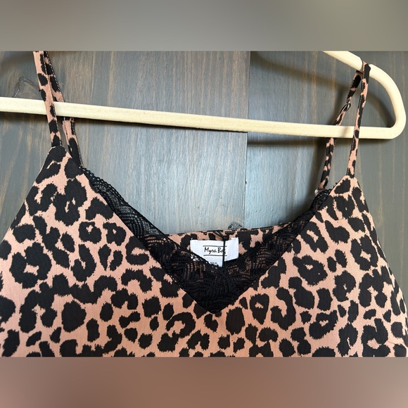NWT Myra bag leopard tank top Size XL - Picture 2 of 7